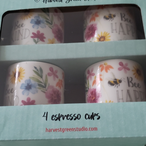 SALE Inspirational Harvest Green Studio Expresso Mugs - Picture 2 of 2